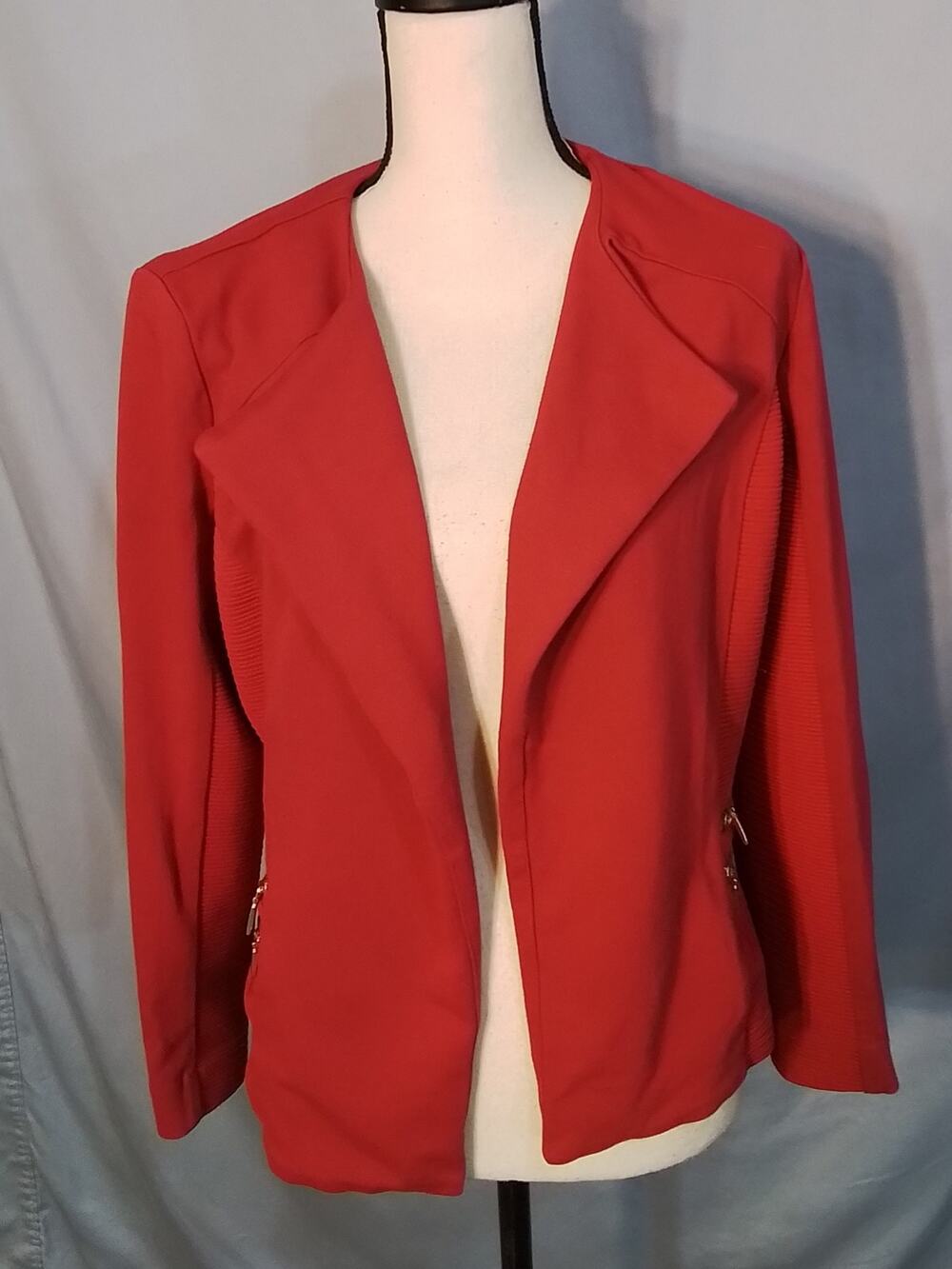 Chico's red women's blazer